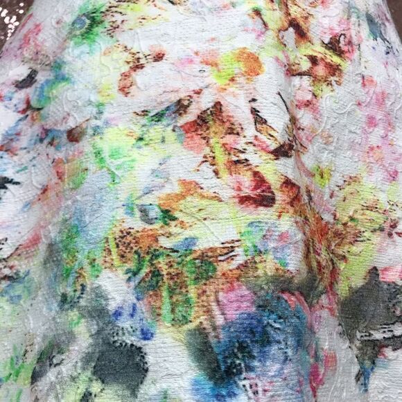 Zara water color print dress - Picture 4 of 4